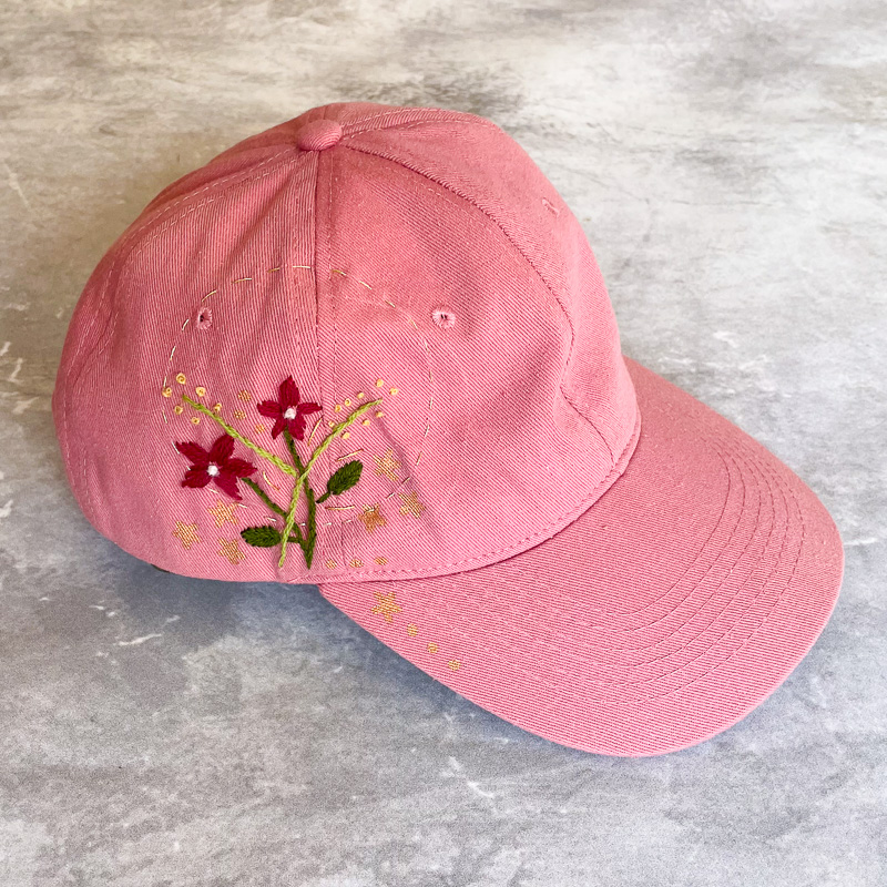 Rose hot sale pink hat